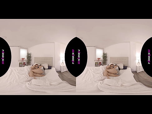 ❤️ PORNBCN VR Deux jeunes lesbiennes se réveillent excitées en réalité virtuelle 4K 180 3D Geneva Bellucci Katrina Moreno ❤️❌ Fucking at us